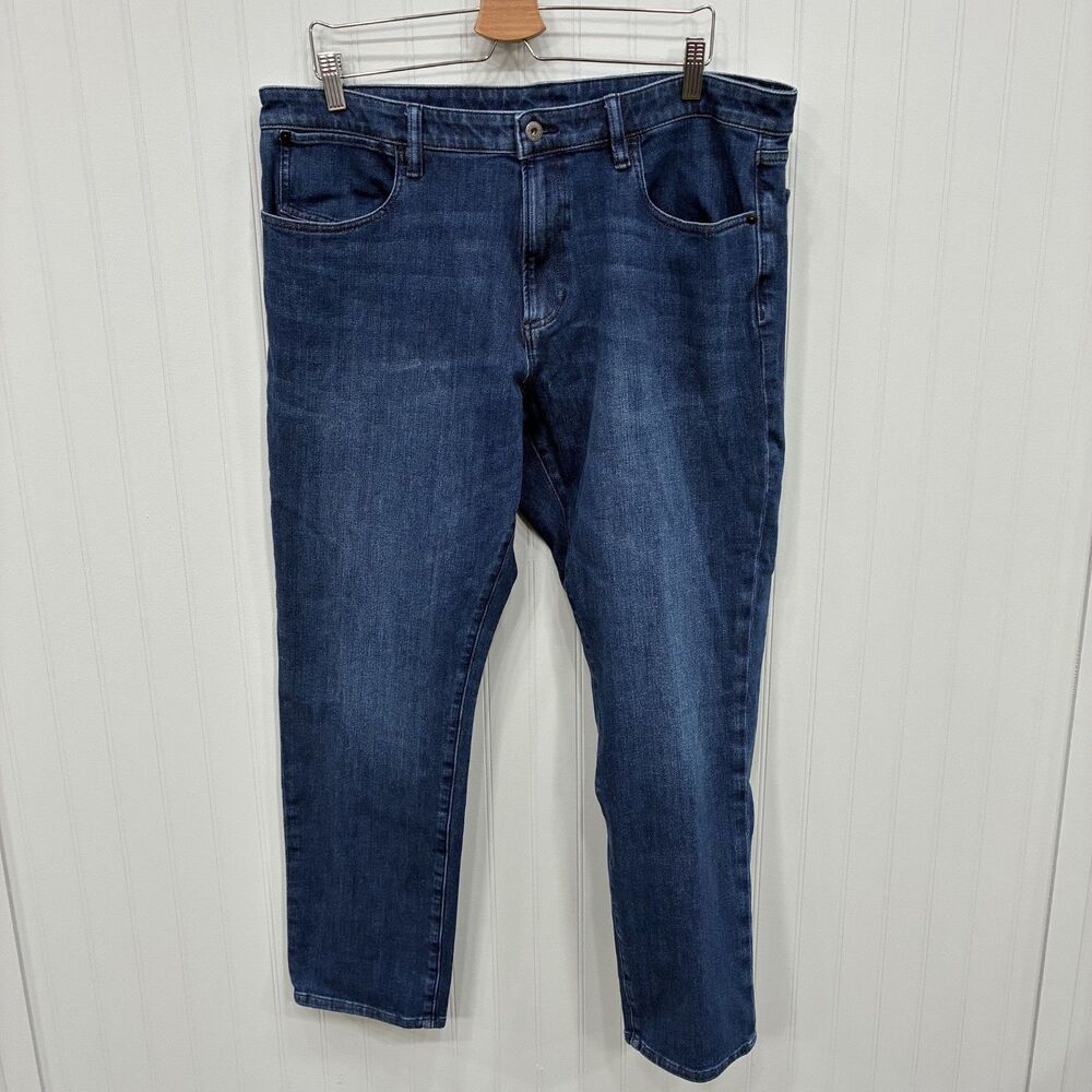 Bonobos Men's W38 x L30 Blue Straight Leg Medium Wash Denim Jeans